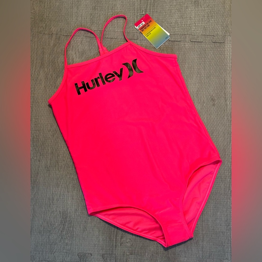 Hurley Hyper Pink Swimsuit